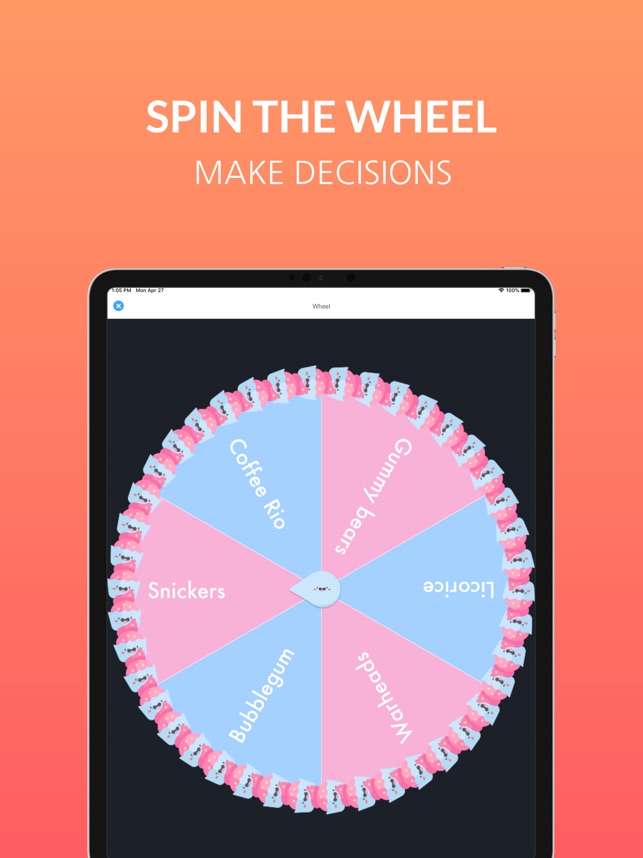 Decision Maker: Spin the Wheel on the App Store