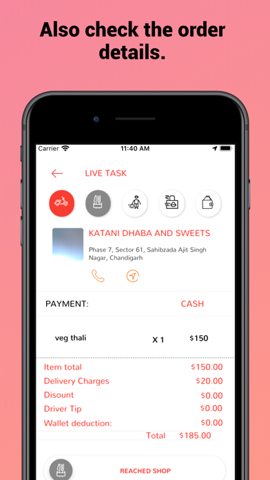 Screenshot #3 pour AppsRhino Delivery