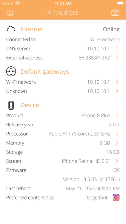 Air Address screenshot-0