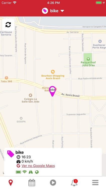 Monitor Plataforma TK