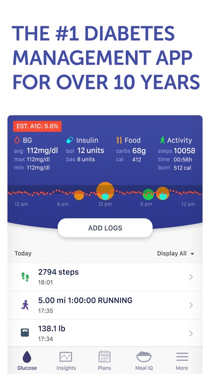 Glucose Buddy Diabetes Tracker screenshot-0