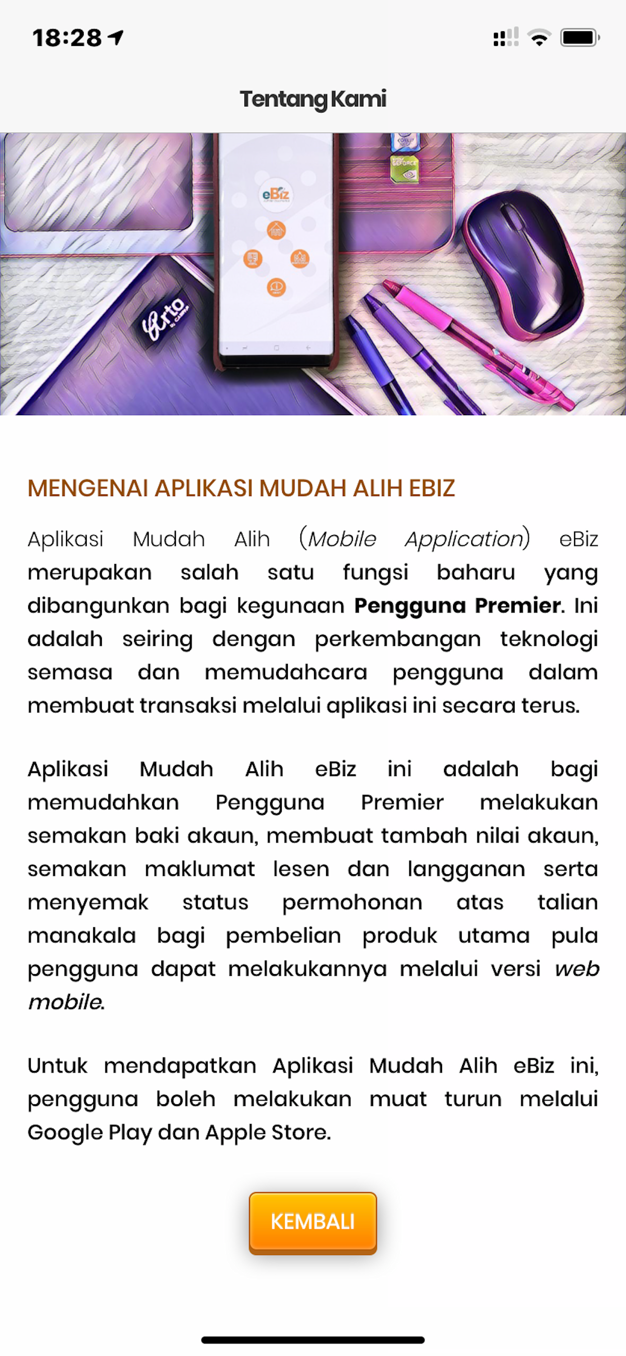 JUPEM eBiz GeoPortal screenshot 4