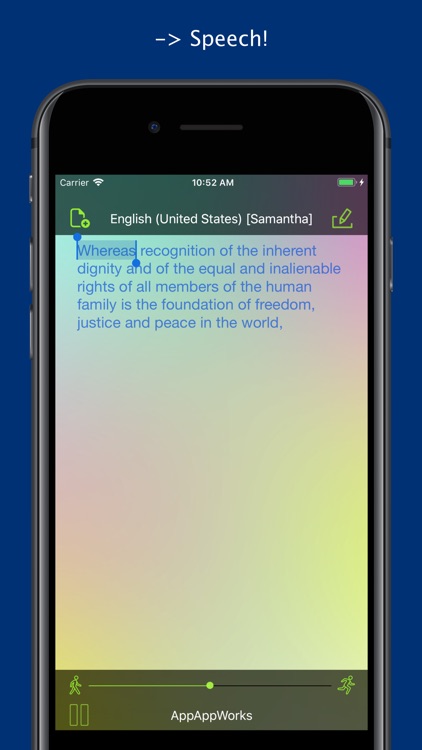 Aloud! - Text to speech