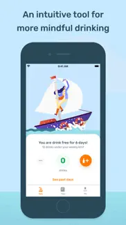 less - alcohol tracker iphone screenshot 1