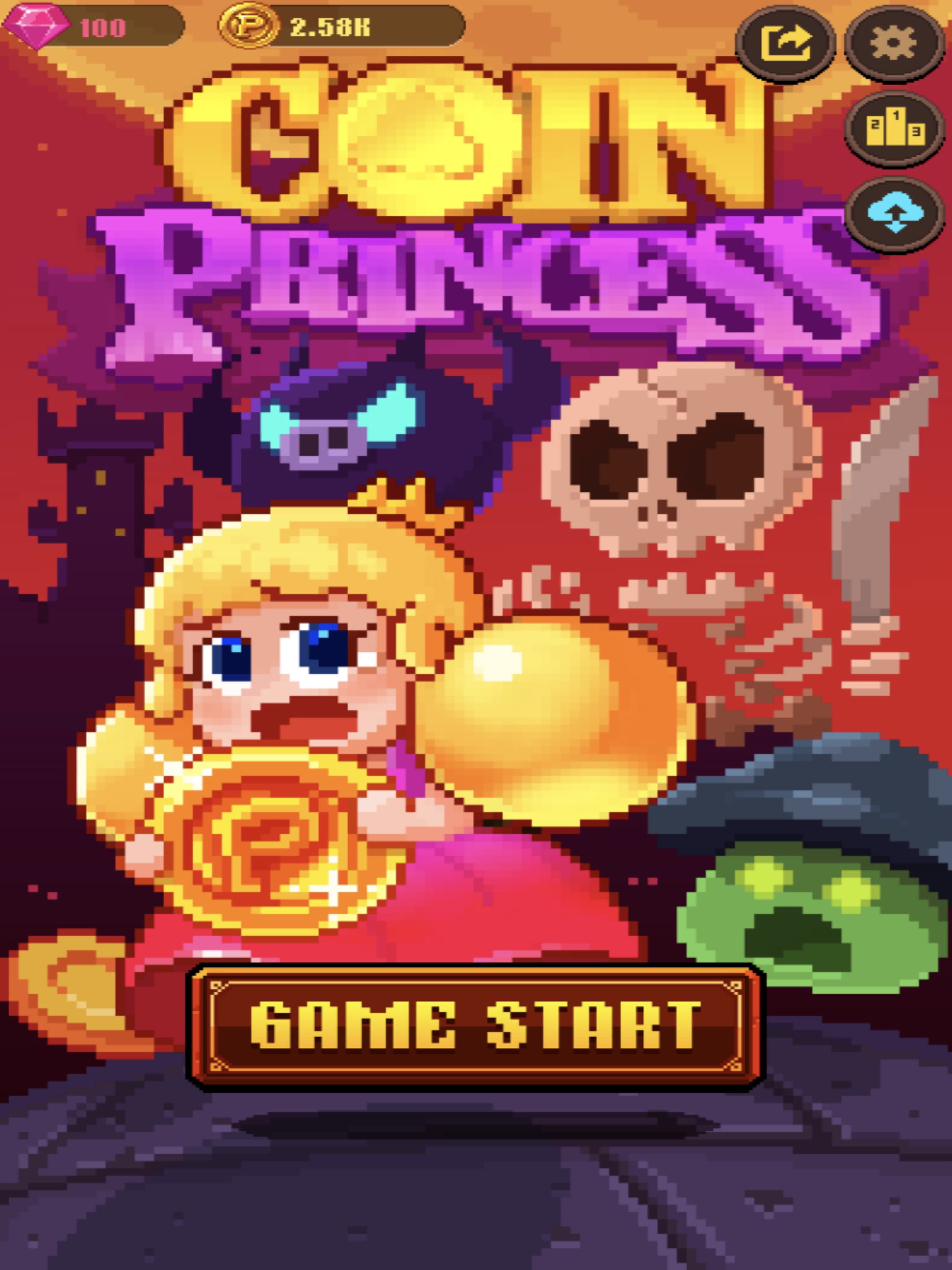 Coin Princess : Tap Retro RPG screenshot 10