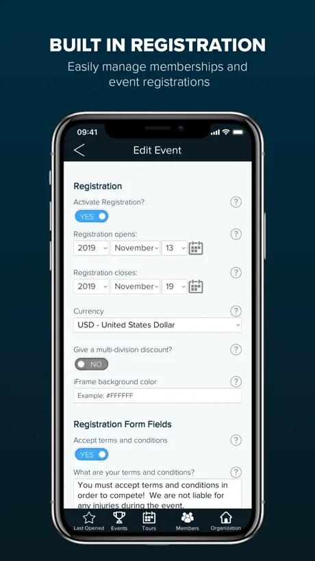 Stact - Event Manager