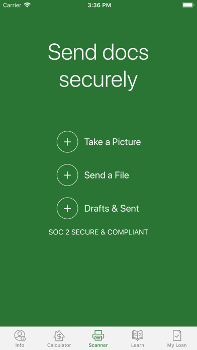 Security Bank USA Mortgage Screenshot