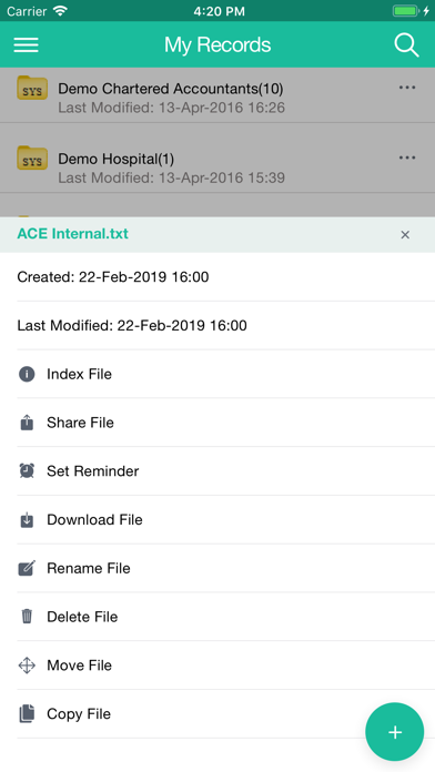 ViewMyRecords iPhone screenshot 3 - Productivity app