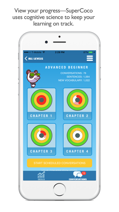 SuperCoco - Learn Spanish Screenshot