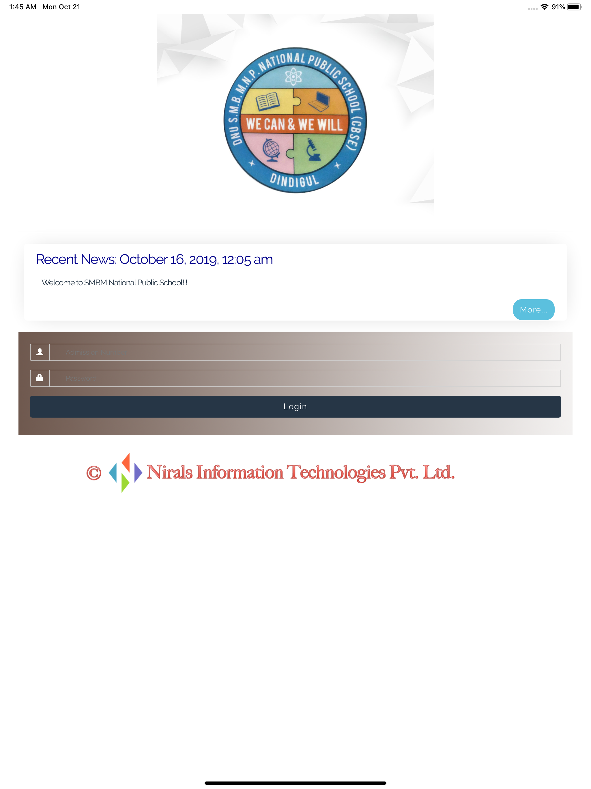 SMBM National Public School