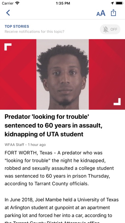 WFAA-North Texas News, Weather