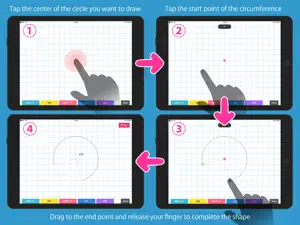 Compass Note - draw circle screenshot 2