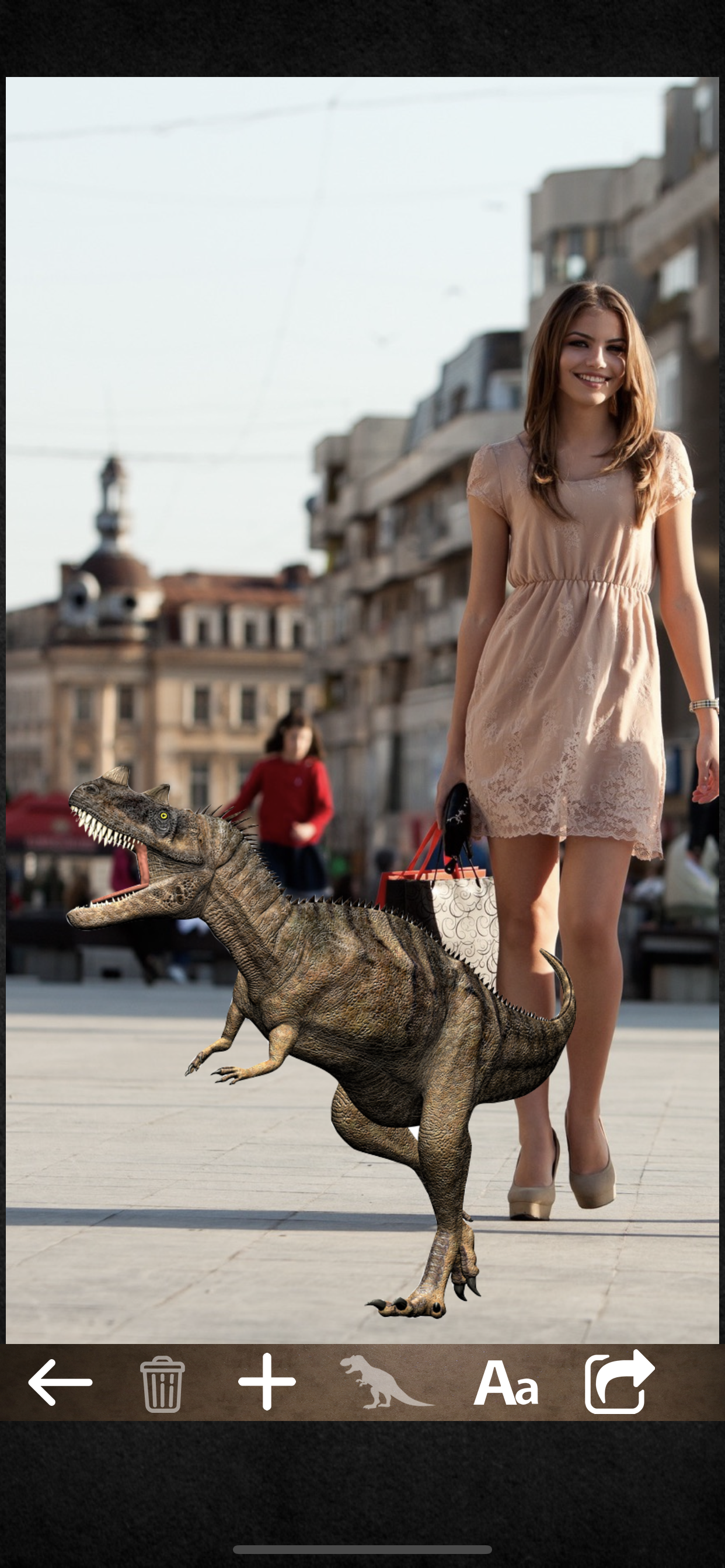 Dinosaur Photo Editor