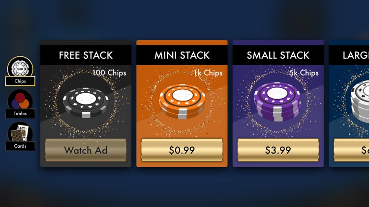 5 Card War Table Game