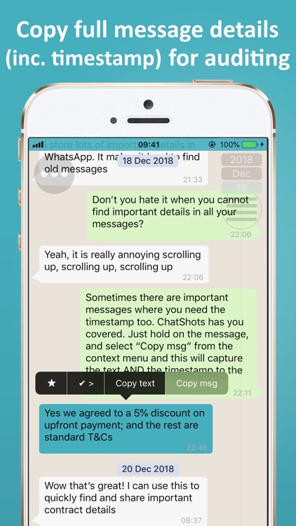ChatShots screenshot messages screenshot-3