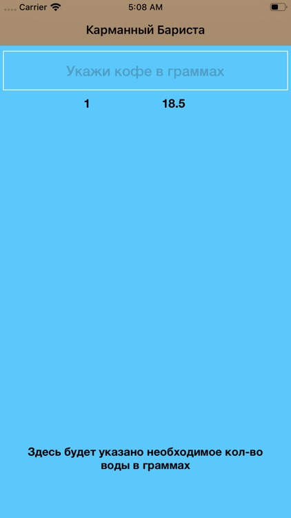 Карманный Бaриста