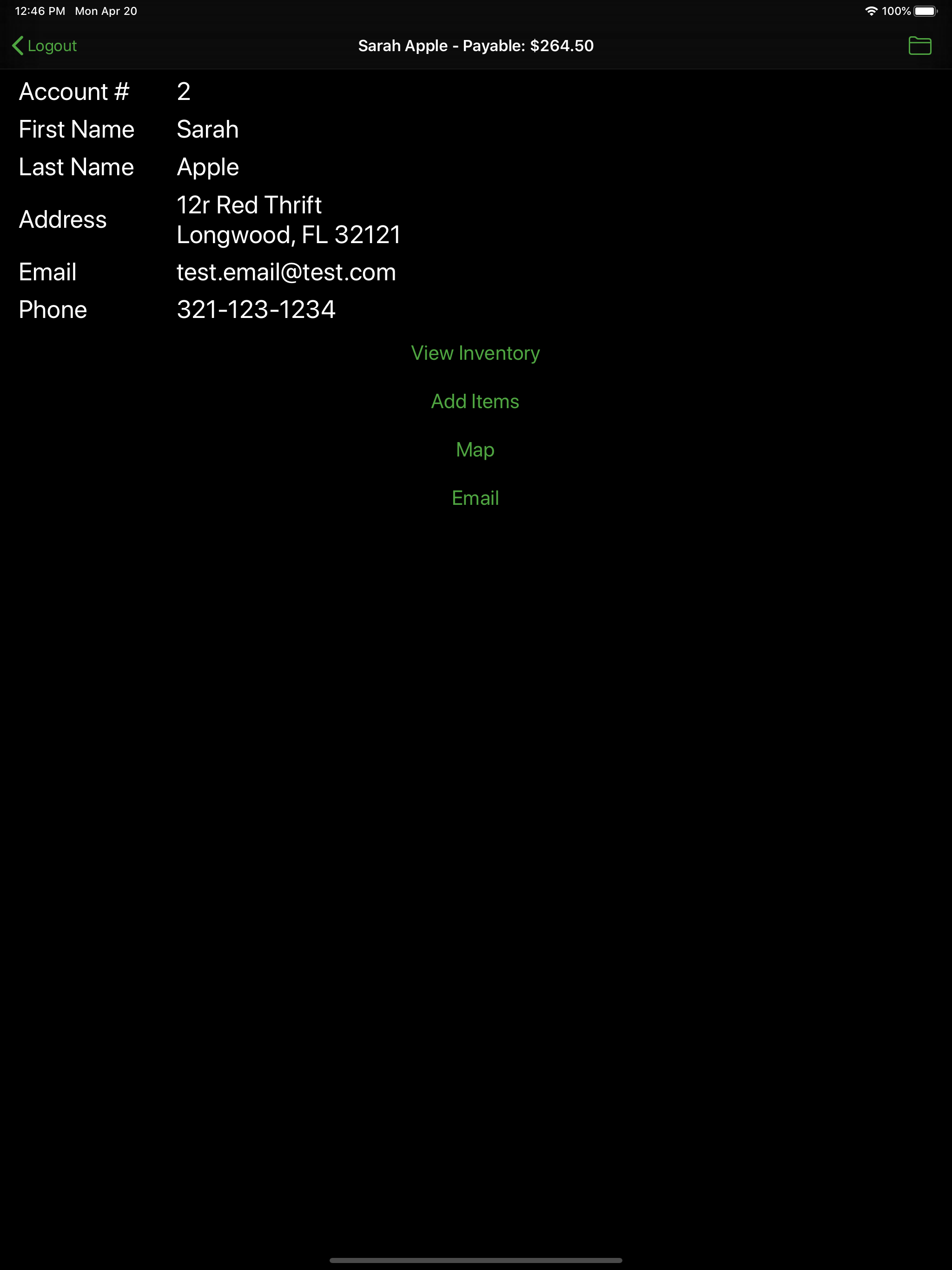 Item Entry Lite