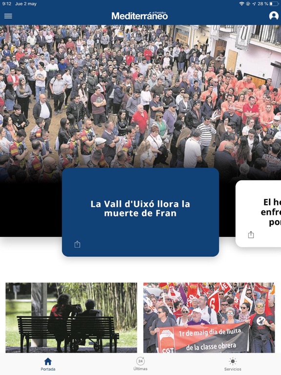 Screenshot #4 pour el Periodico Mediterraneo