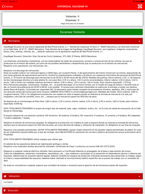 Screenshot #5 pour Red Phone Events