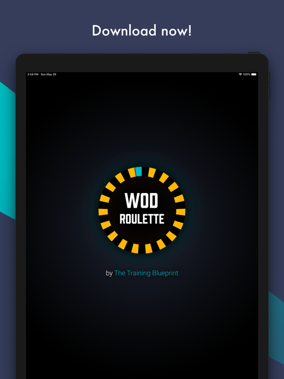 WOD Roulette iPad screenshot 6 - Health & Fitness app
