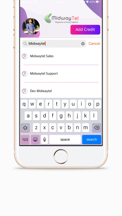 Screenshot #3 pour Midwaytel