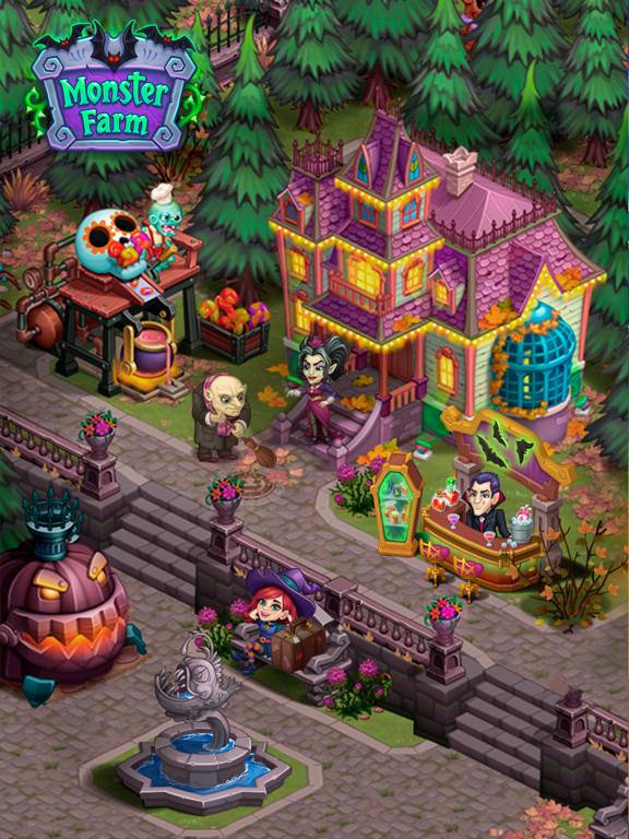 Screenshot #6 pour Idle Monster: Happy Mansion