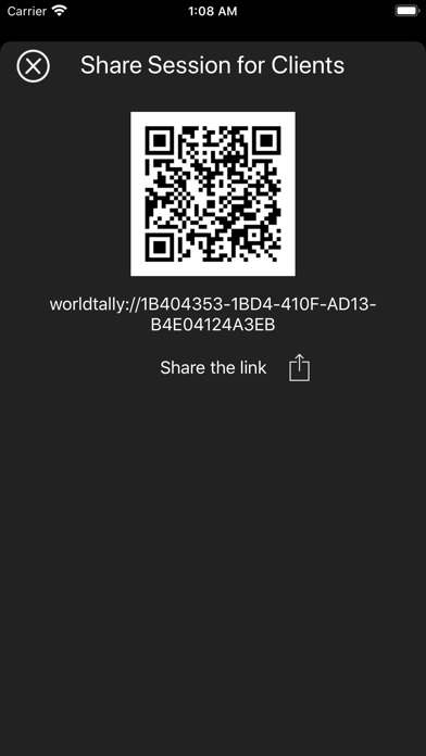 WorldTally Client iPhone screenshot 6 - Photo & Video app