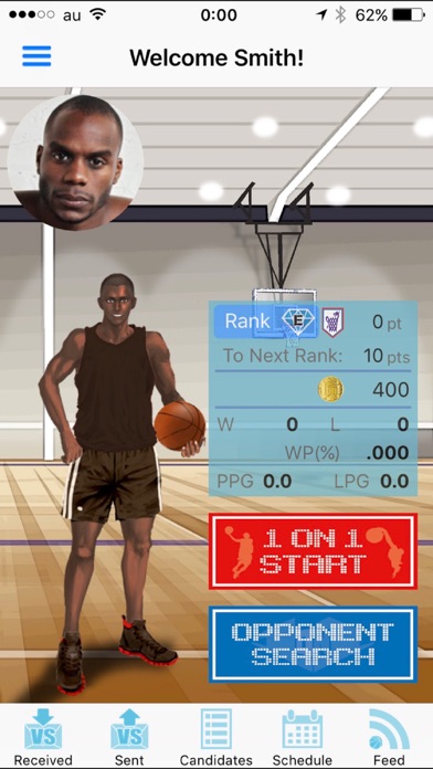 Screenshot #1 pour Basketball 1on1