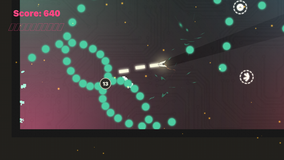 #2. Mola - Arcade Space Shooter (iOS) By: DOYBLS