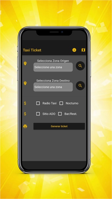 Screenshot #2 pour Taxi Ticket