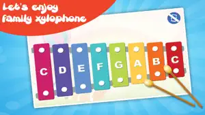 Real xylophone: Musical tiles screenshot 1