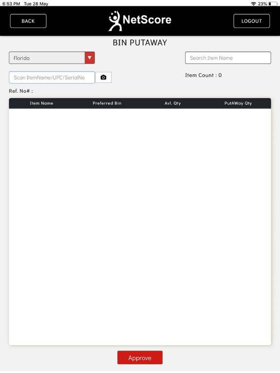 NetScore WMS Mobile iPad screenshot 8 - Business app