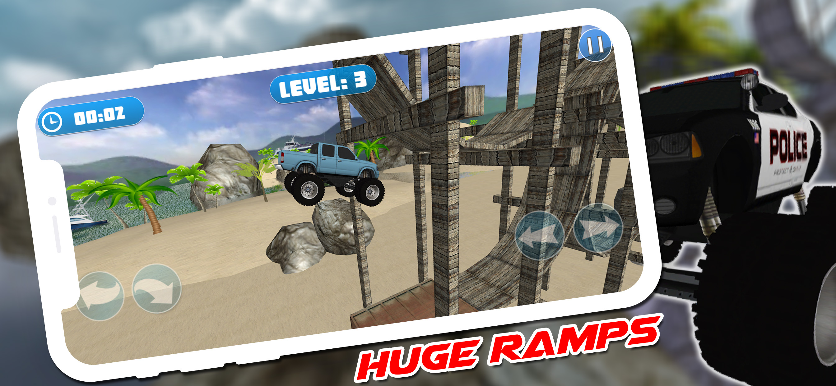 Monster Truck Stunt Madness 3D screenshot 5