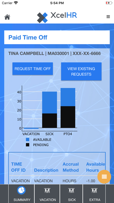 App screenshot