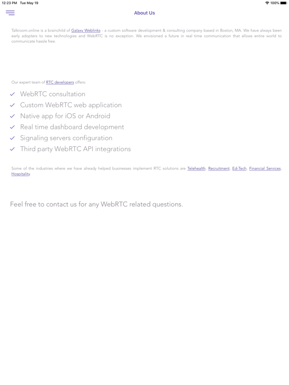 Screenshot #6 pour Talkroom.io