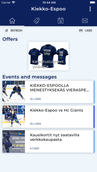 Kiekko-Espoo Screenshot