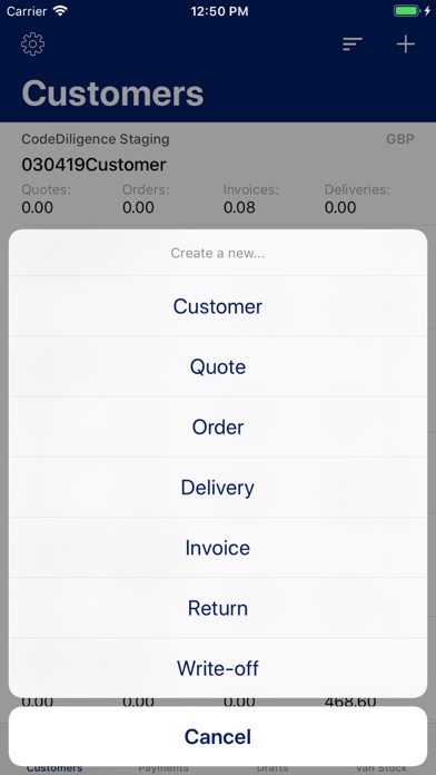 Screenshot #2 pour Enterpryze mobileCollect