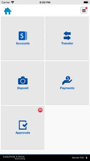 Kirkpatrick Bank Business screenshot 3