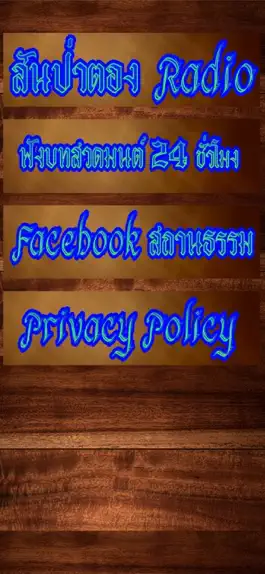 Game screenshot สันป่าตอง Radio apk