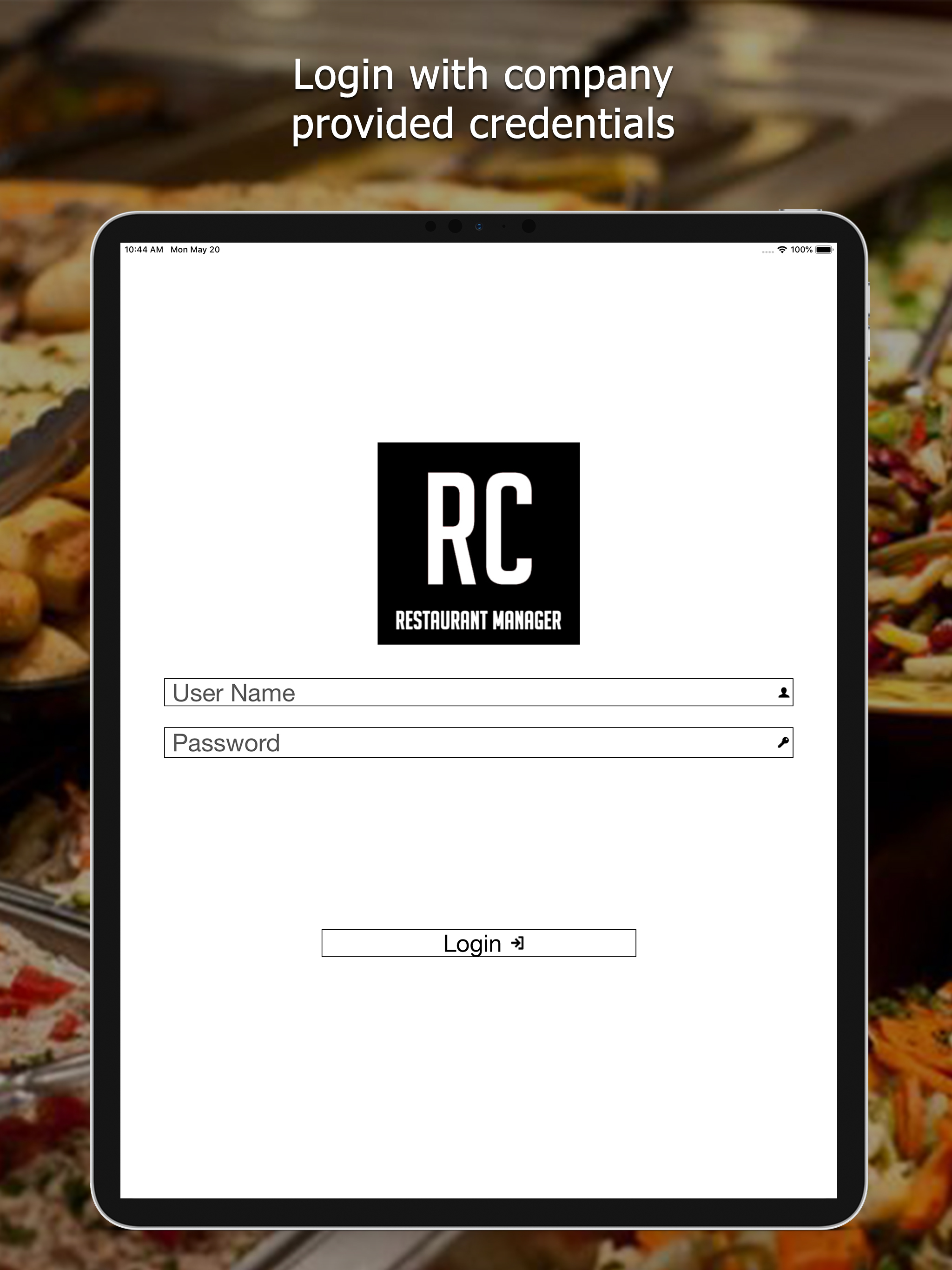 RC Restaurant Manager