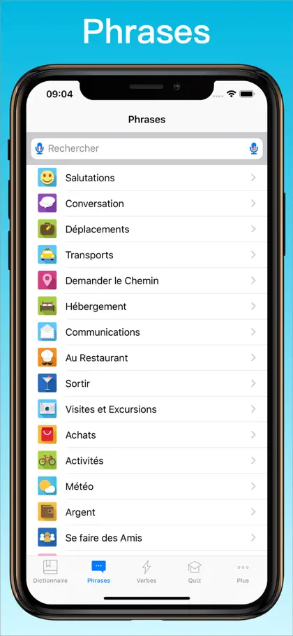 Screenshot 3 von 6 zu French Dictionary + ©