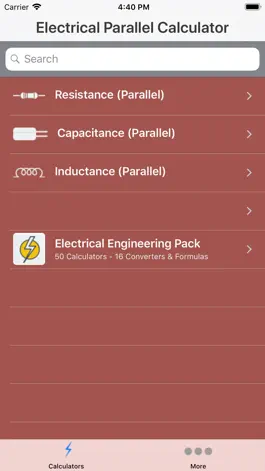 Game screenshot Electrical Parallel Calculator mod apk