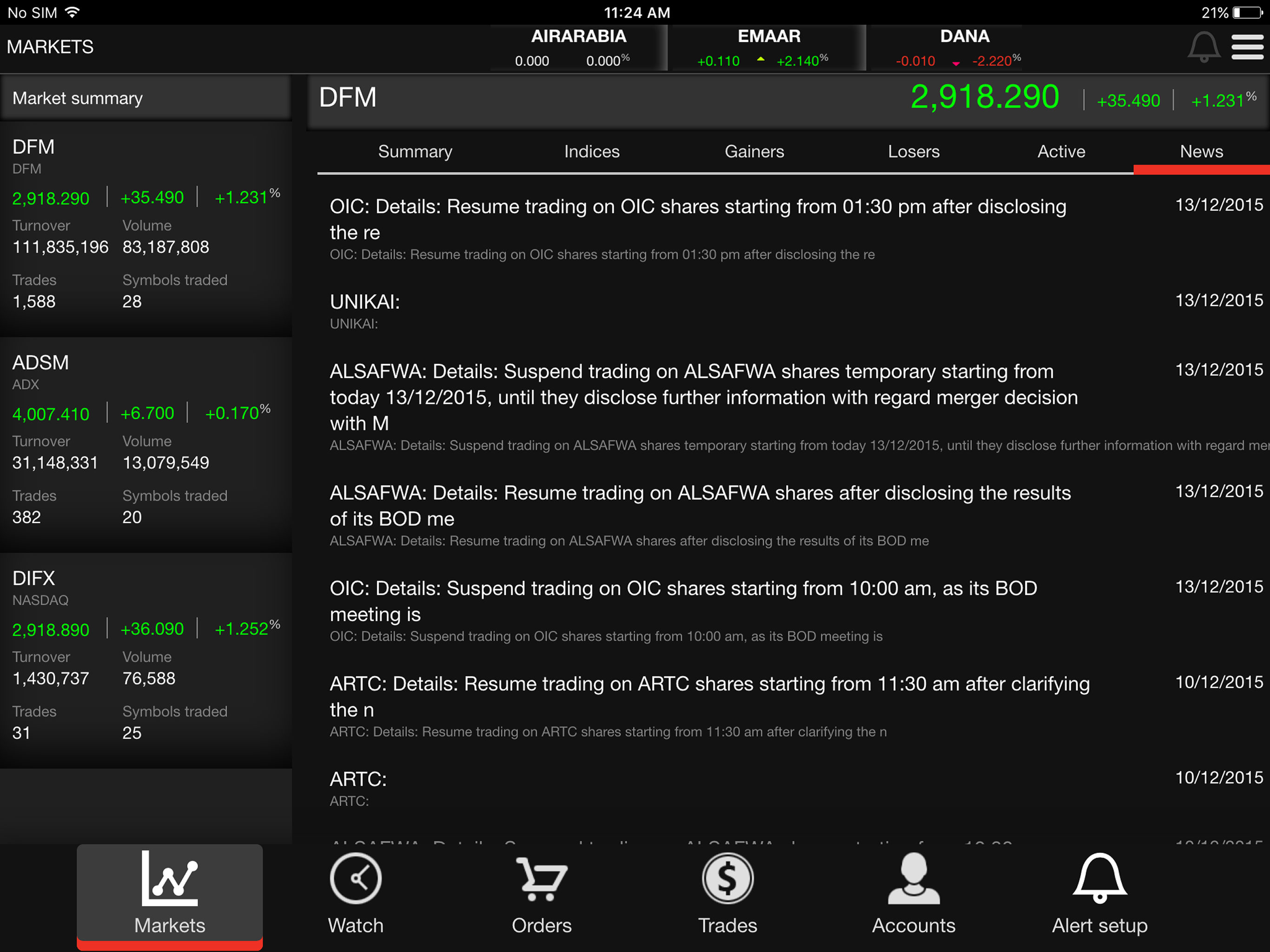 ADCB Securities screenshot 12