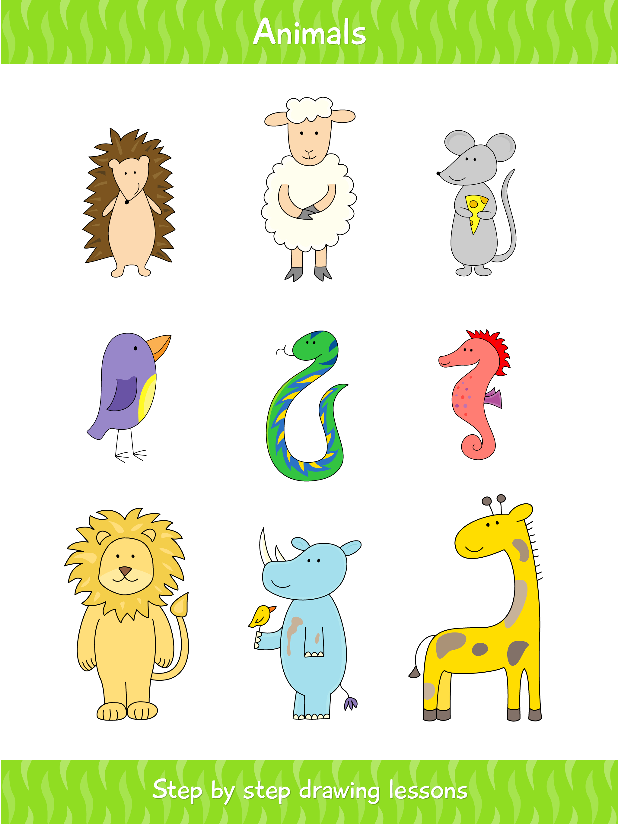 How to Draw Animals Easy