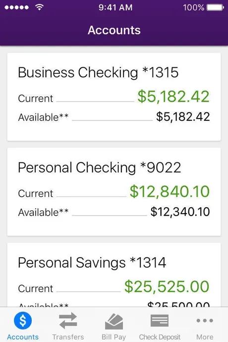 BankFinancial Mobile App