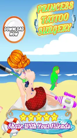 Game screenshot Tattoo Maker Игры для  девочек apk
