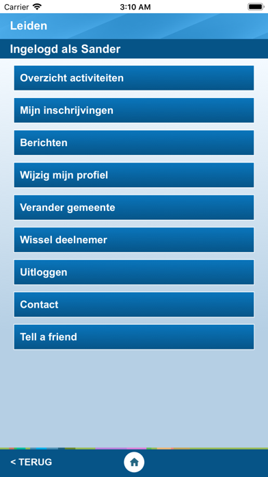 Sportpas Screenshot