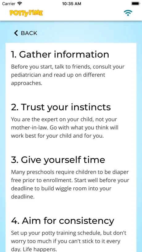 Potty Training Time
