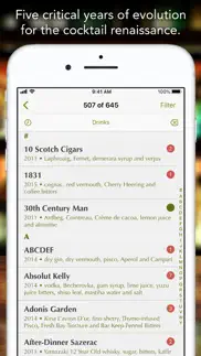 101 best new cocktails iphone screenshot 2