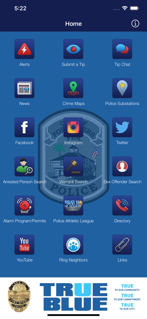 TRUEBLUE: Fort Myers PD Mobile(圖1)-速報App